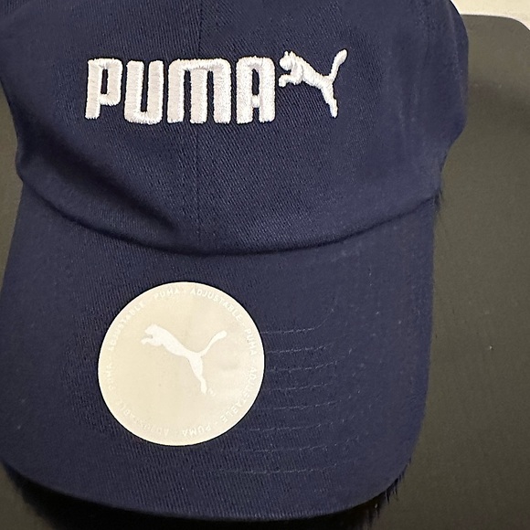 PUMA | Essentials No. 2 Logo Cap | Navy Blue | NWT - Picture 10 of 11